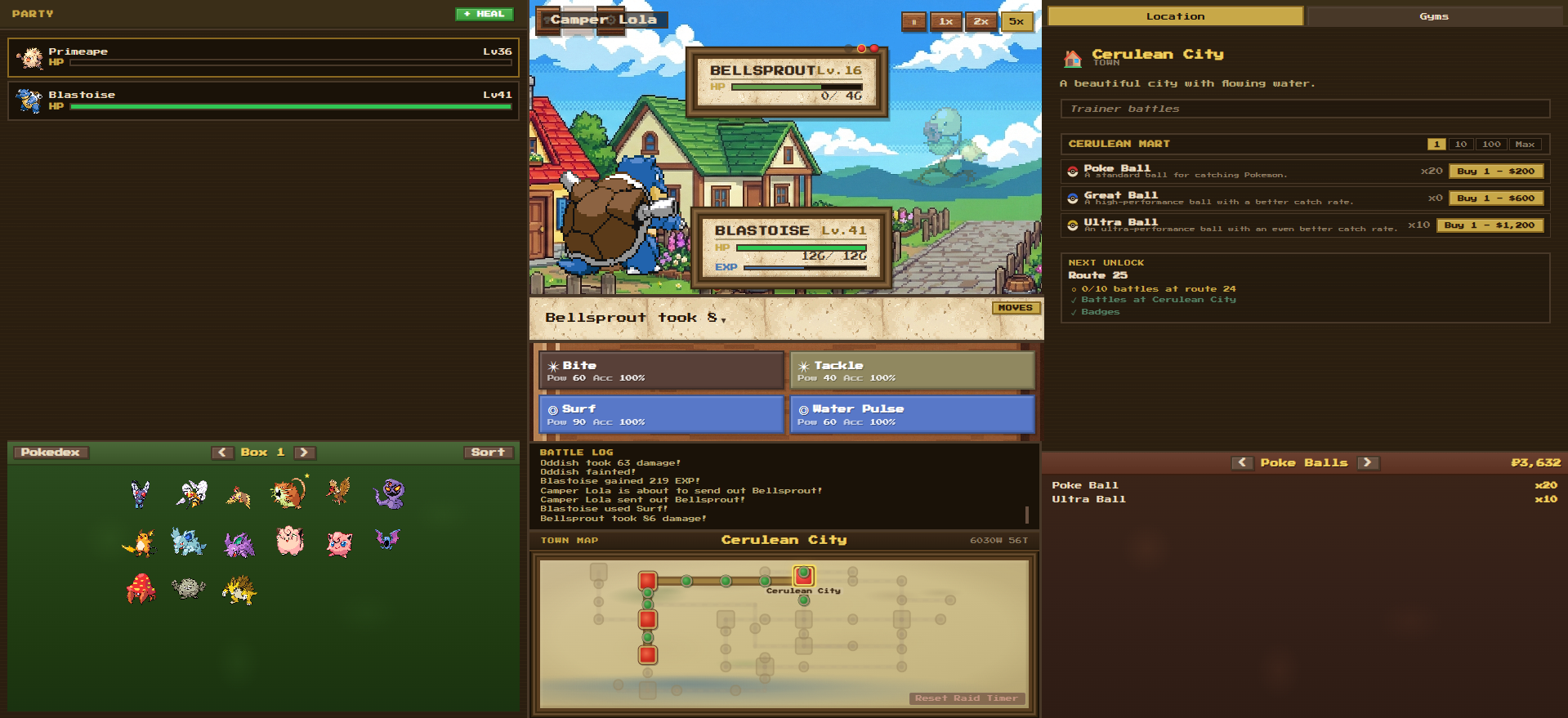 Pokémon Idle screenshot 2