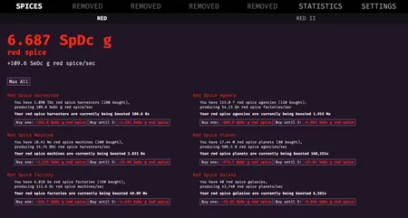 Red Spice Idle screenshot