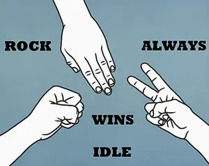 Rock Always Wins Idle cover
