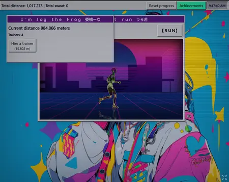 RUN screenshot