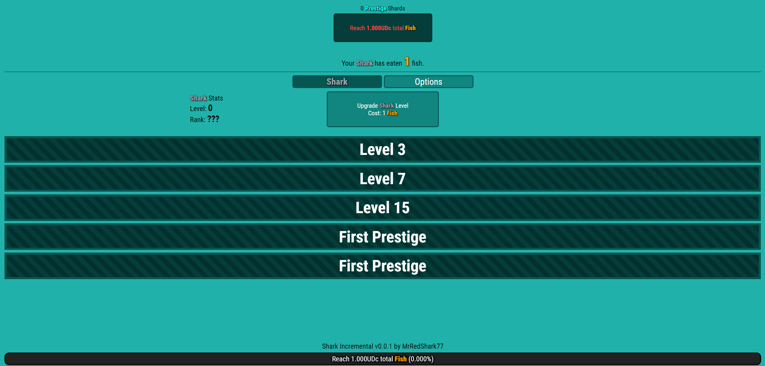 Shark incremental screenshot 2