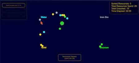 Space Mining Sorting Game screenshot 2