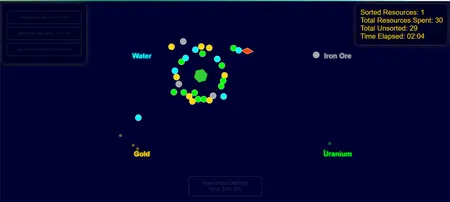 Space Mining Sorting Game screenshot 3