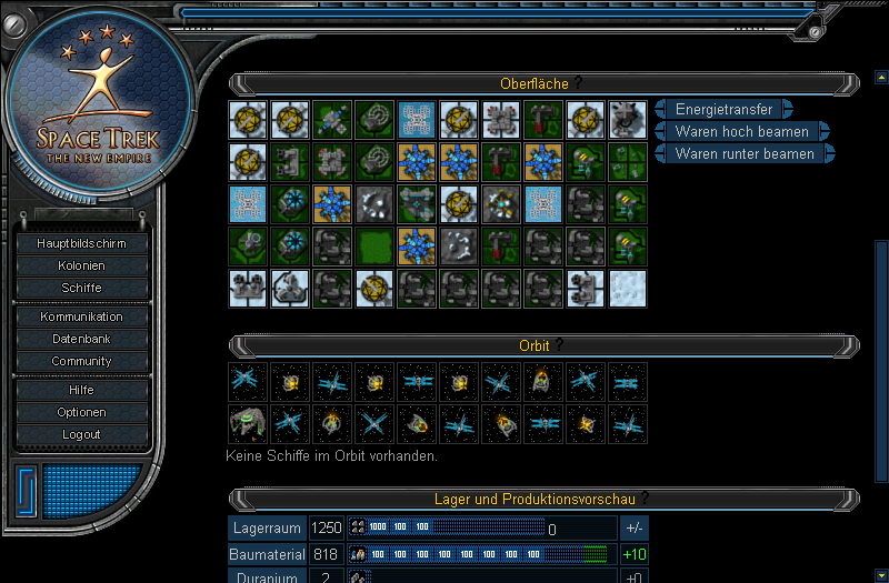 SpaceTrek: The New Empire screenshot