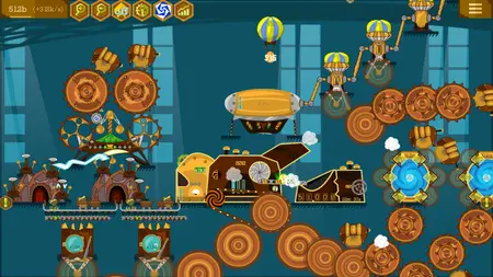 Steampunk Idle Spinner screenshot 2