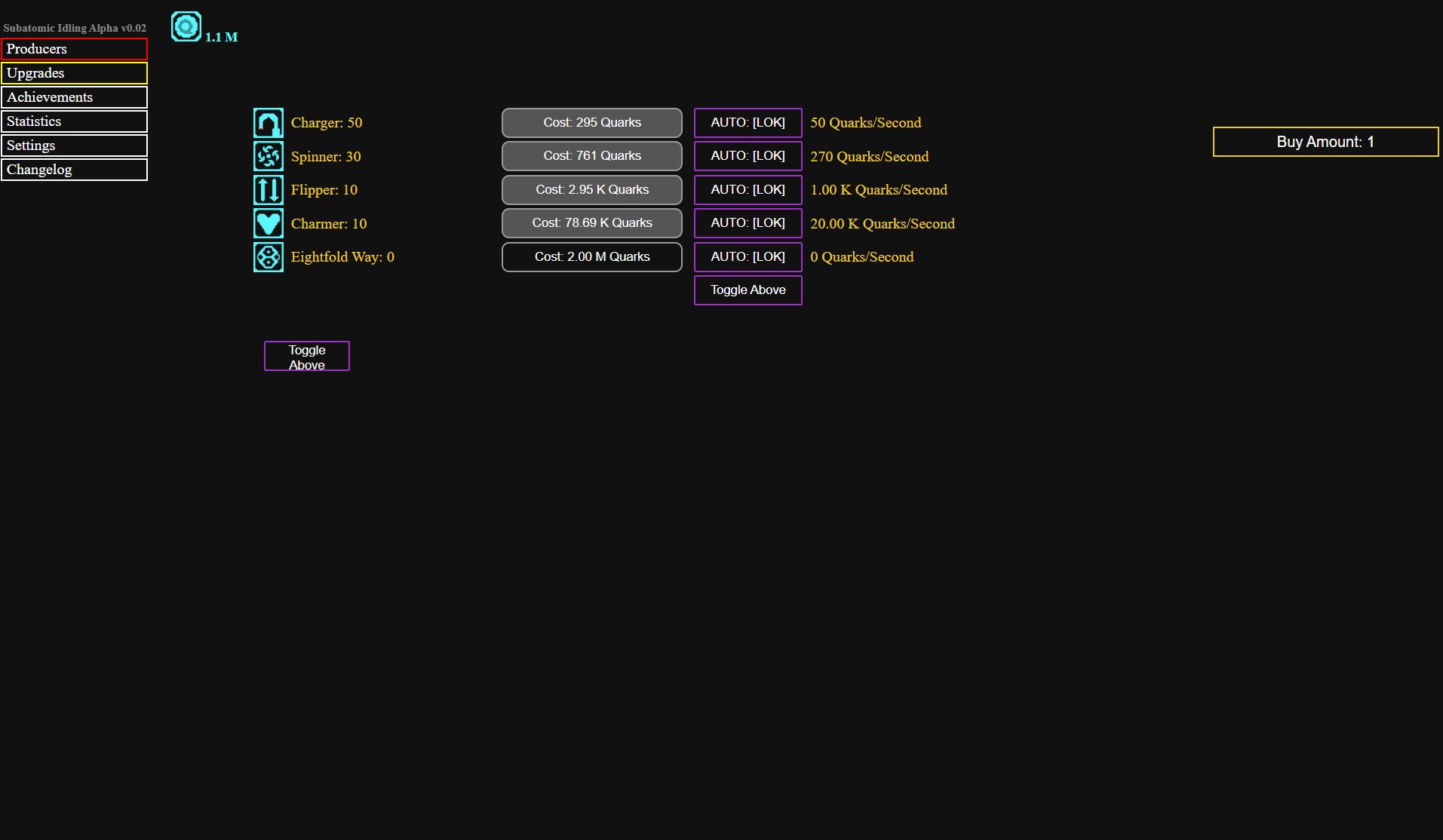 Subatomic Idling screenshot 2
