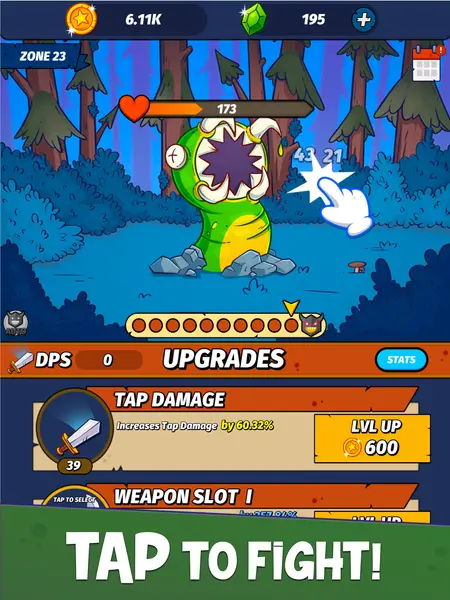 Tap Hunter: Idle Clicker Quest screenshot