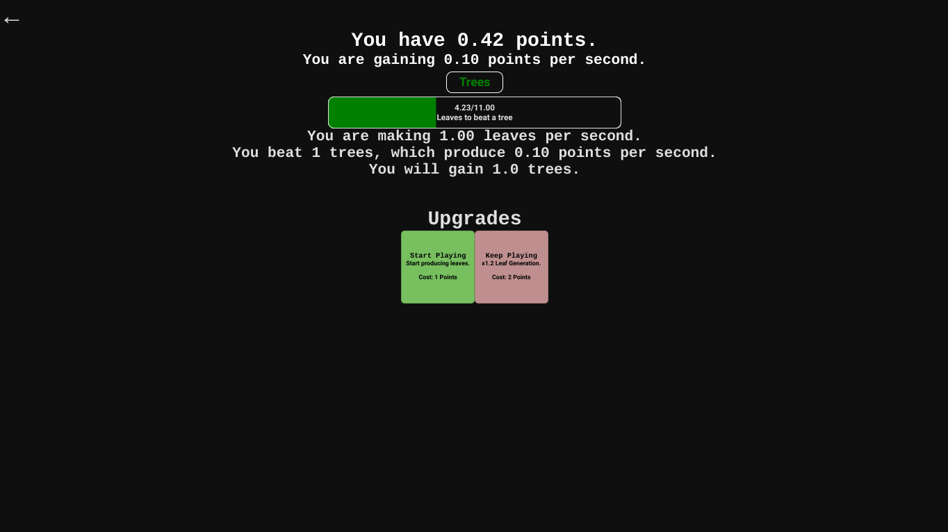 The Incremental God Tree screenshot 3