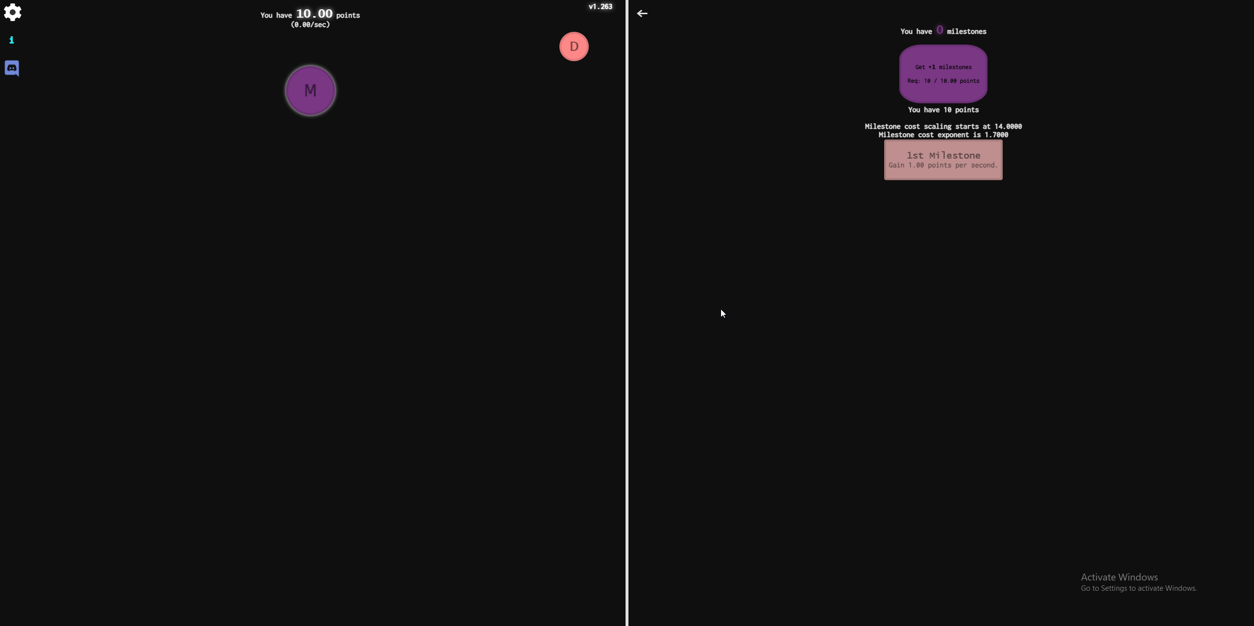 The Milestone Tree screenshot 2