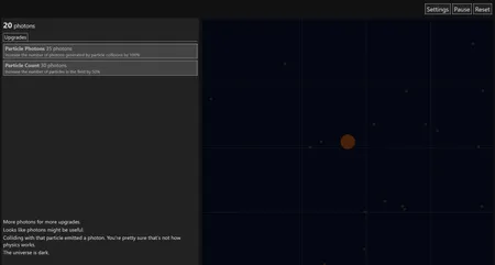 The Universe is Dark screenshot