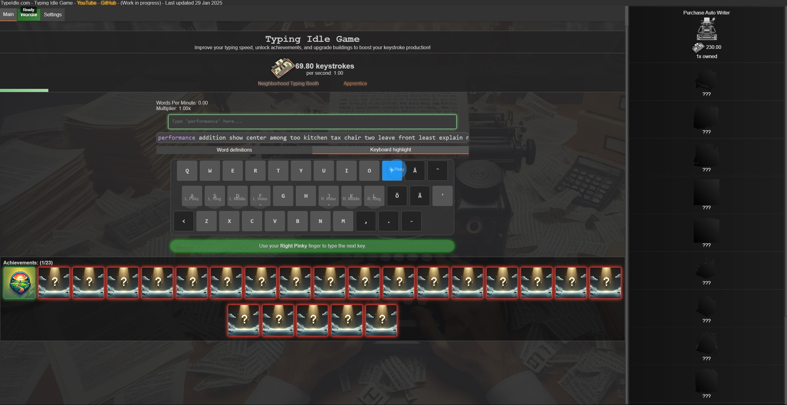 TypeIdle screenshot 2