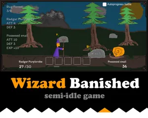 Wizard Banished cover Wizard Banished cover